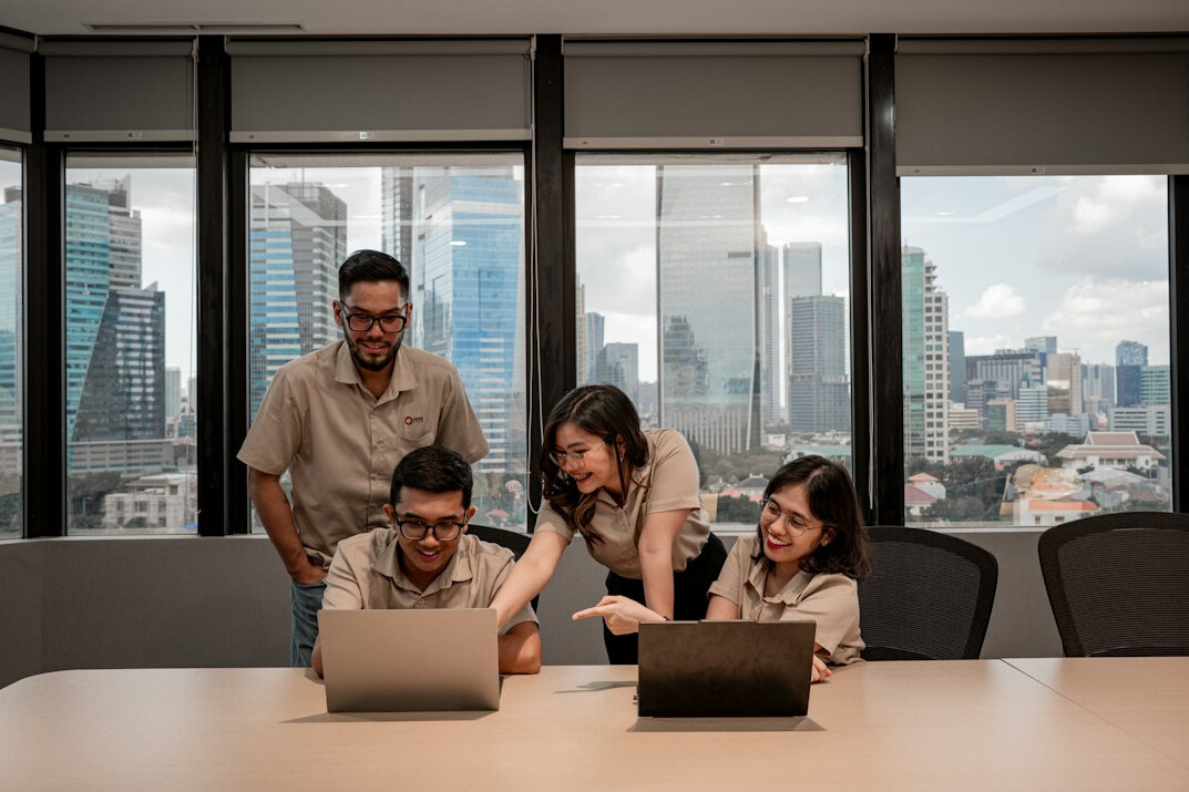 successful business team