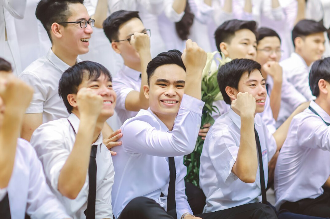 successful business team celebrating